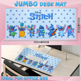 Disney Stitch Desk Ma,  Large Mouse Mat - Blue Stitch - Get Trend