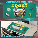 Marvel Avengers Desk Mat,  Large Mouse Mat - Green, I am Groot - Get Trend