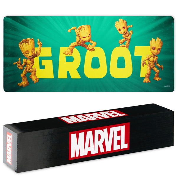 Marvel Avengers Desk Mat, Large Mouse Mat - Green Groot - Get Trend