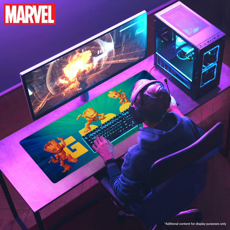 Marvel Avengers Desk Mat, Large Mouse Mat - Green Groot