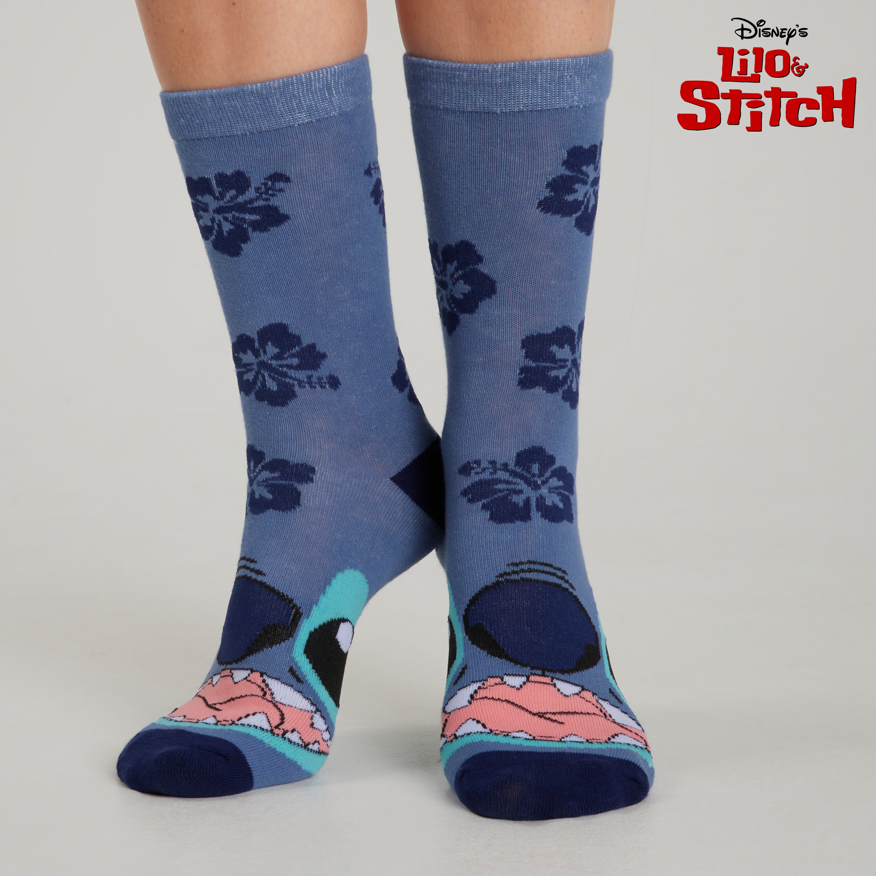 Disney Stitch Mug and Socks Gift Set for Women - Dark Blue Stitch - Get Trend