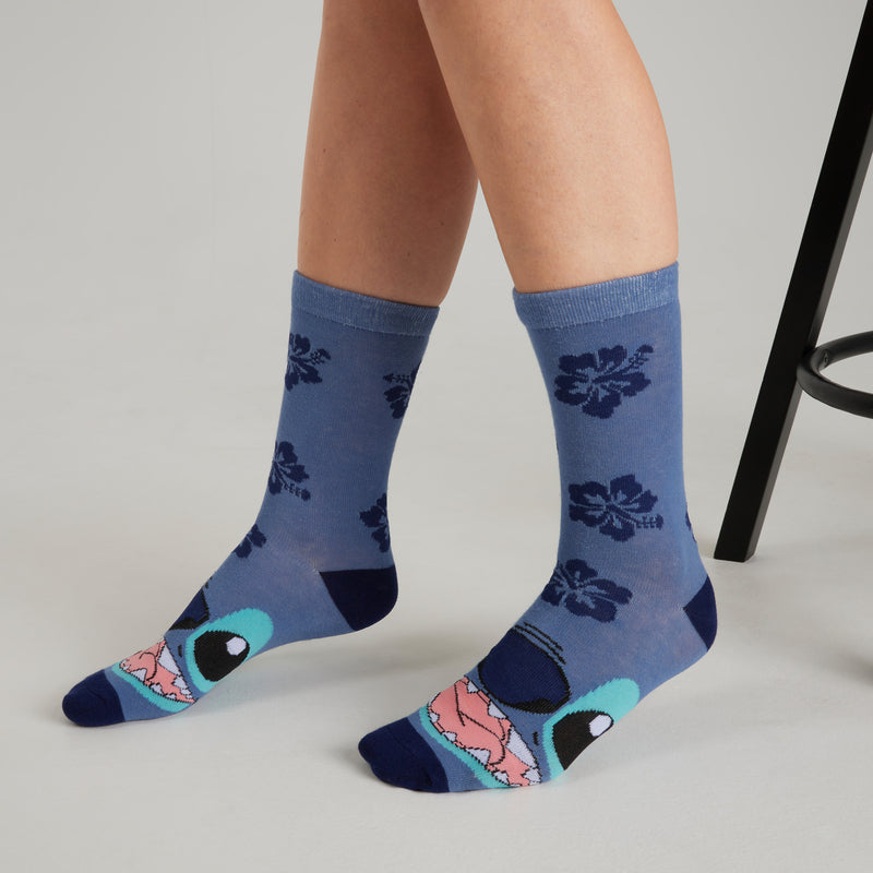 Disney Stitch Mug and Socks Gift Set for Women - Dark Blue Stitch - Get Trend