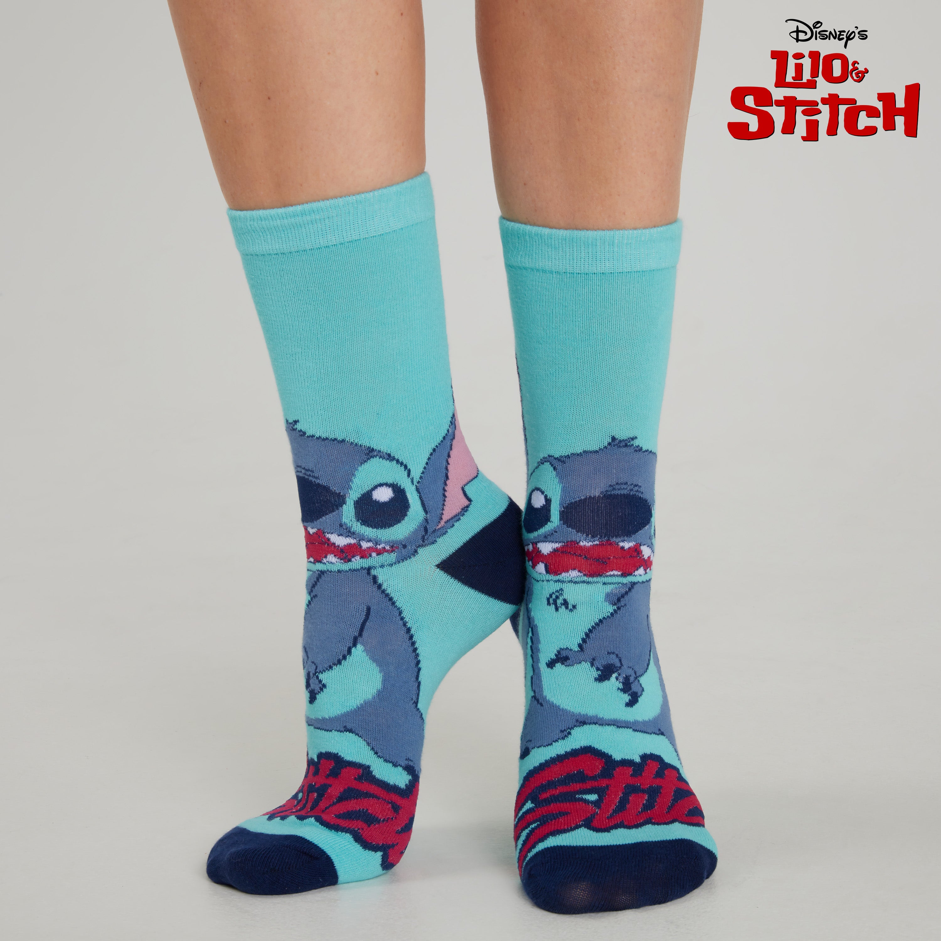 Disney Stitch Mug and Socks Gift Set for Women - Navy Stitch - Get Trend