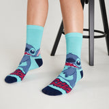 Disney Stitch Mug and Socks Gift Set for Women Teenagers Cute Ceramic Mug Soft Calf Socks, - Get Trend