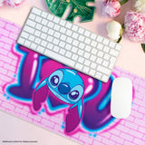 Disney Stitch Desk Mat, Large Mouse Mat - Pink Stitch - Get Trend