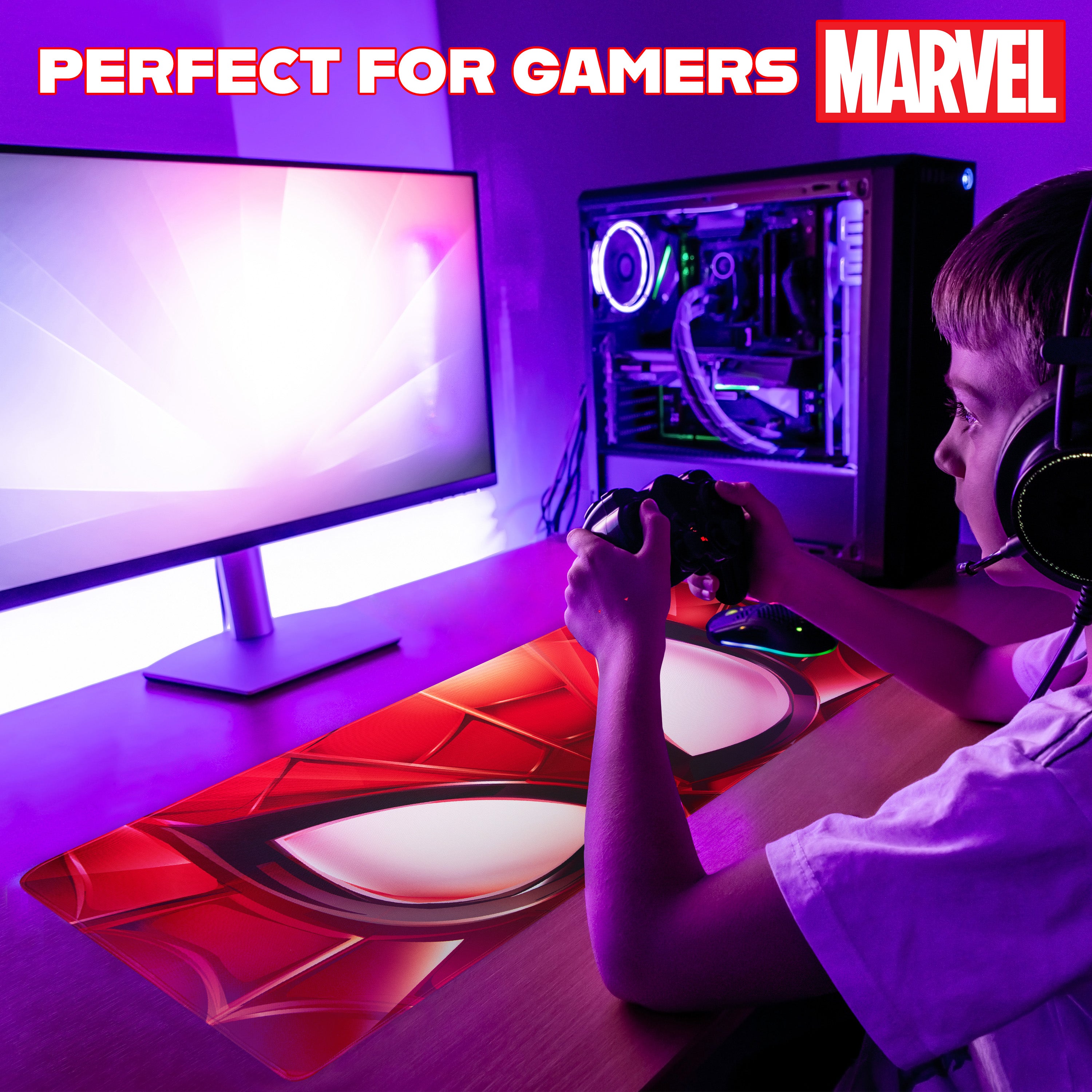 Marvel Avengers Desk Mat,  Large Mouse Mat -  Spiderman - Get Trend