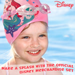 Disney Children's Swimming Goggles and Swimming Cap Set Anti-Fog UV Protection - ARIEL - Get Trend