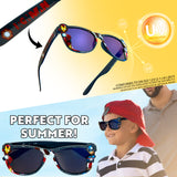 Marvel Boys UV Protection Sunglasses and Trifold Wallet Set - Avengers - Get Trend