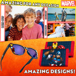 Marvel Boys UV Protection Sunglasses and Trifold Wallet Set - Avengers - Get Trend