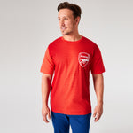 Arsenal F.C. Mens Pyjamas Set - Red & Blue - Get Trend