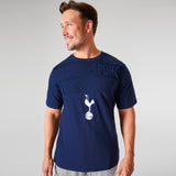 Tottenham Hotspur FC Mens Pyjamas Set - NAVY & GRAY - Get Trend