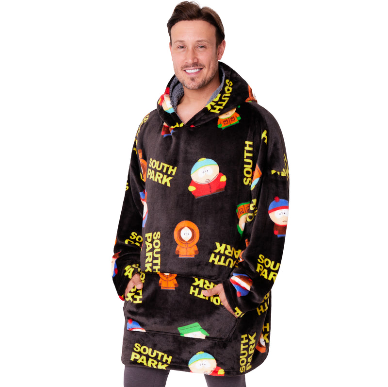 South Park Hoodie Blanket for Men and Teenagers