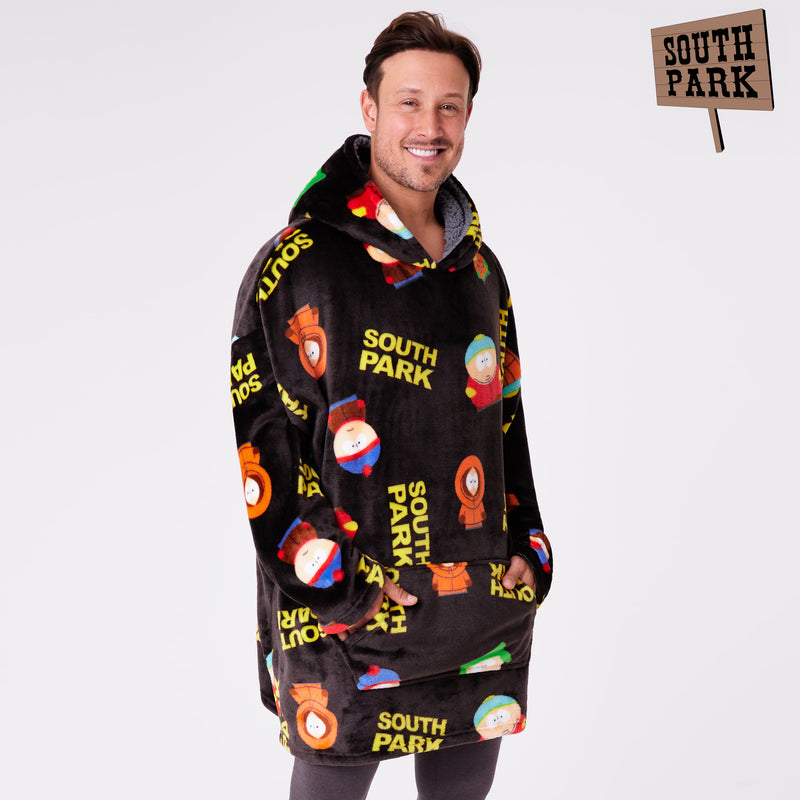 South Park Hoodie Blanket for Men and Teenagers