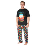 South Park Mens Pyjamas Set, T-Shirt & Long Bottoms PJs Set for Men - Get Trend