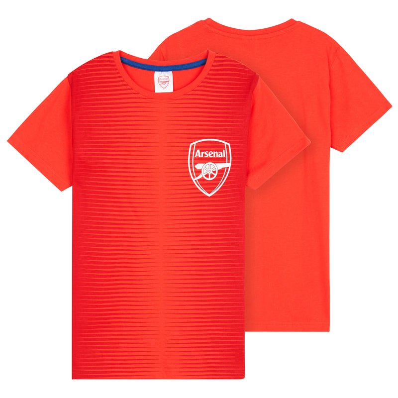 Arsenal F.C. Boys Pyjamas Set - Nightwear PJs for Kids - RED & BLUE