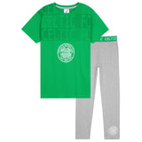 Celtic FC Boys Pyjamas Set - GREEN & GREY - Get Trend