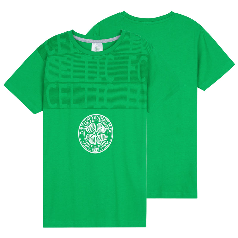 Celtic FC Boys Pyjamas Set - GREEN & GREY - Get Trend
