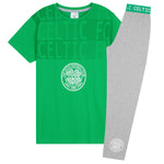 Celtic FC Boys Pyjamas Set - GREEN & GREY - Get Trend