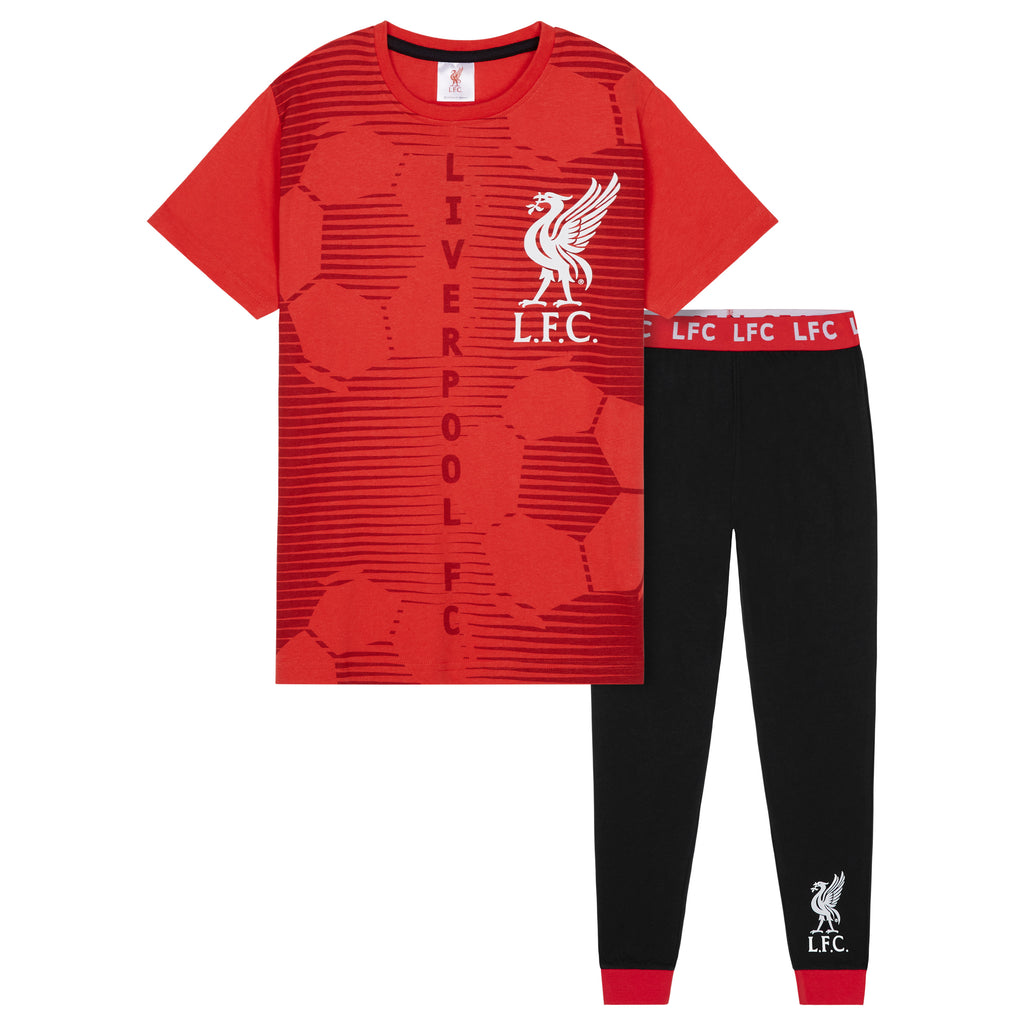 Liverpool F.C. Boys Pyjamas Set Nightwear PJs for Kids