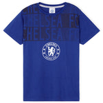 Chelsea F.C. Boys Pyjamas Set,  Nightwear Set for Kids - Blue & Grey - Get Trend