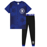 Chelsea F.C. Boys Pyjamas Set,  Nightwear Set for Kids - Blue & Black - Get Trend