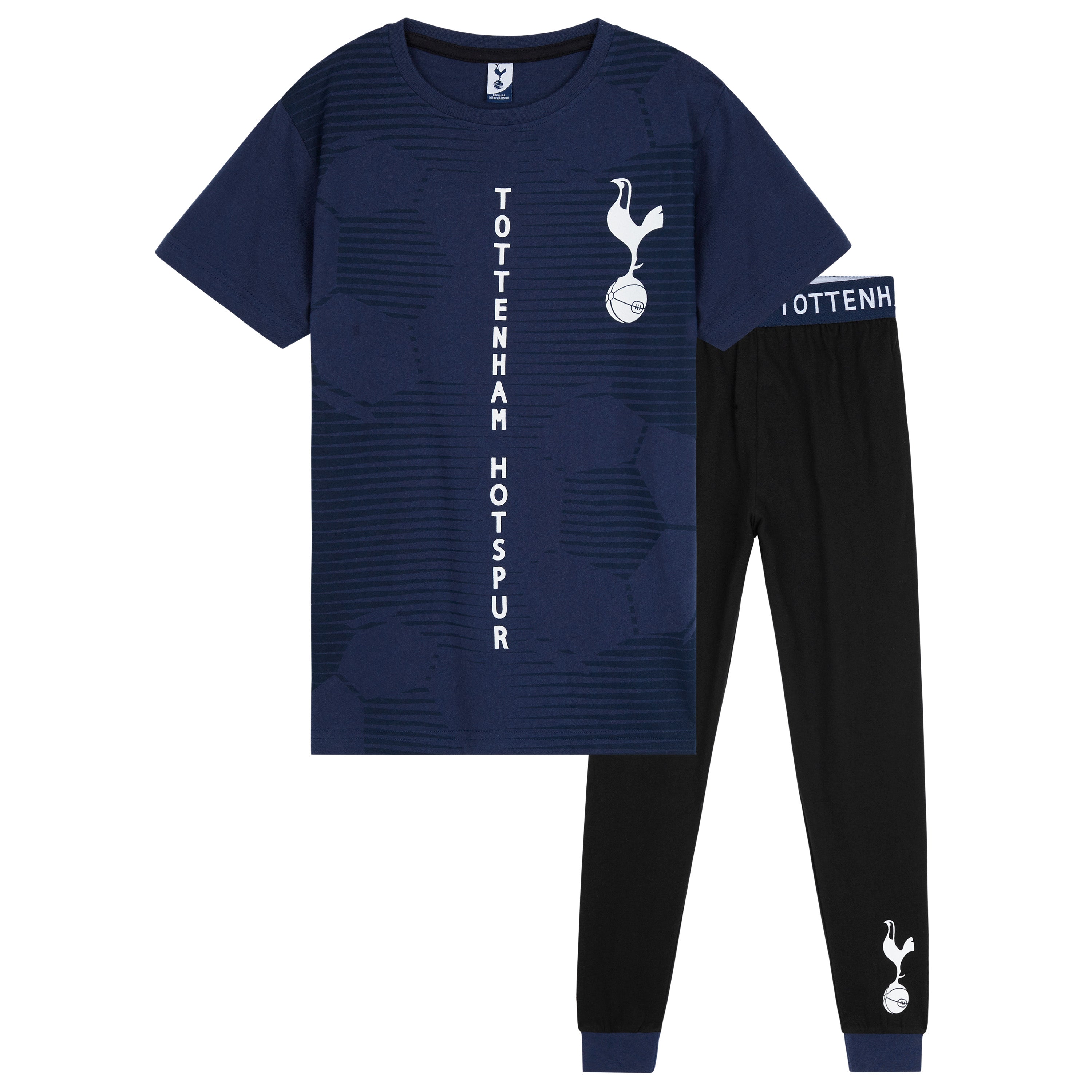 Tottenham Hotspur FC Boys Pyjamas Set - NAVY & BLACK - Get Trend