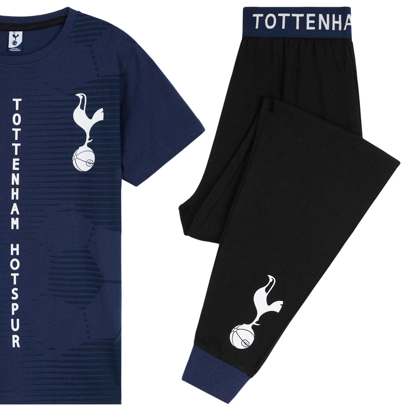 Tottenham Hotspur FC Boys Pyjamas Set - NAVY & BLACK - Get Trend