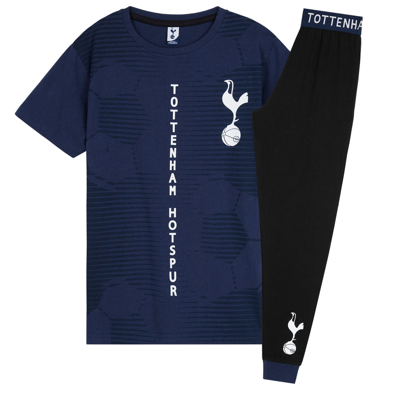 Tottenham Hotspur FC Boys Pyjamas Set - NAVY & BLACK