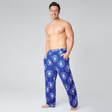 Chelsea FC Mens Pyjamas - Comfy Nightwear Pyjama Bottoms for Men - Get Trend