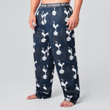 Tottenham Hotspur Mens Pyjamas - Comfy Nightwear Pyjama Bottoms for Men - Get Trend