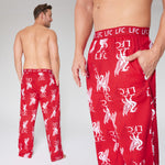 Liverpool FC Mens Pyjama Bottoms - Comfy Nightwear Pyjama Bottoms for Men - Get Trend