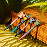 Disney Stitch Pen Set for Girls Teens Black Ballpoint Pen Uni Office School Supplies Gift Set