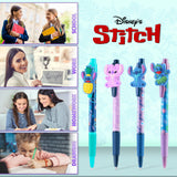 Disney Stitch Pen Set for Girls Teens Black Ballpoint Pen Uni Office School Supplies Gift Set