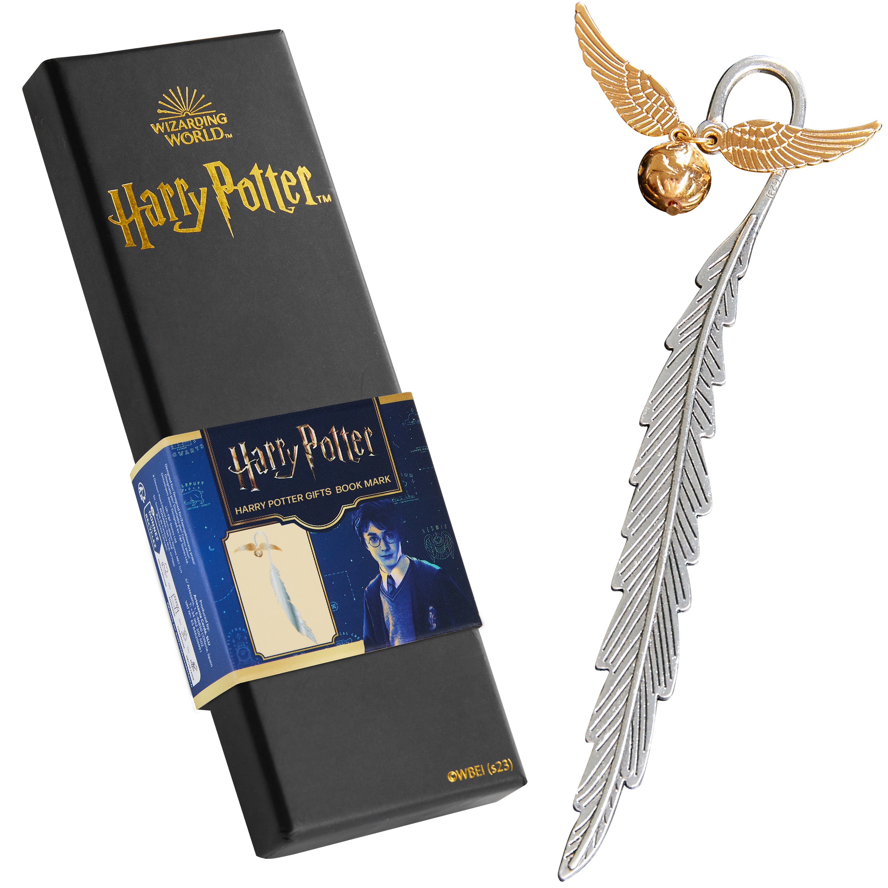 Harry Potter Metal Bookmark Gift Box with Hanging Charm - Get Trend