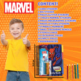 Marvel Boys Sticker Book with Over 1000 Spiderman Stickers - Spiderman - Get Trend