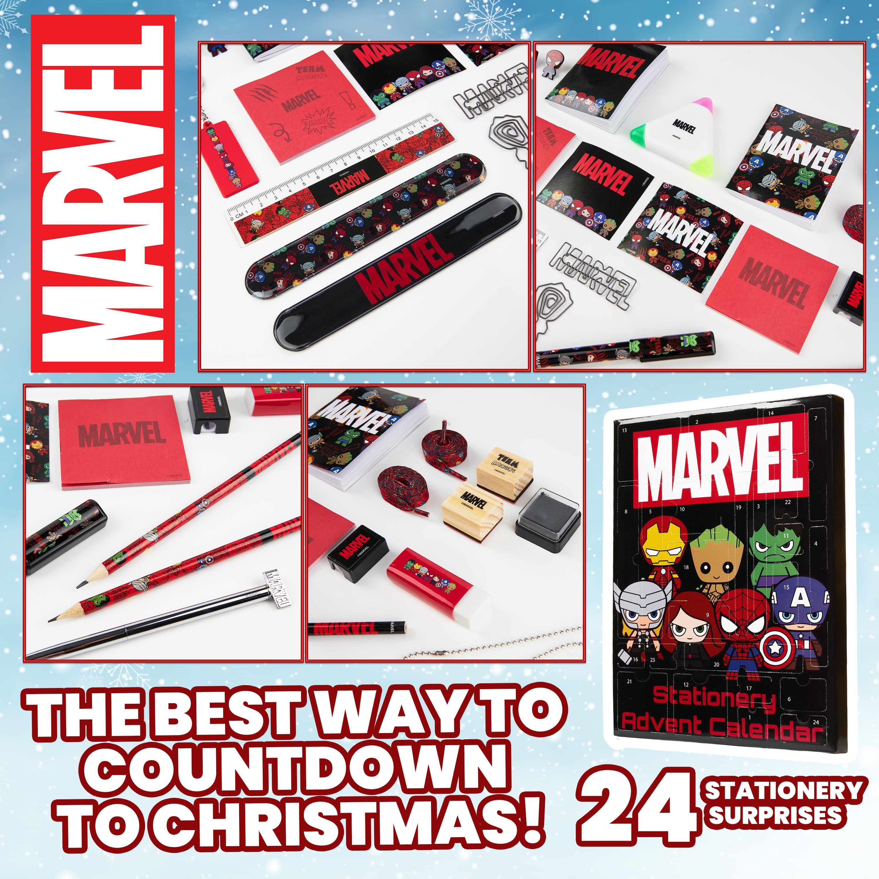 Marvel Avengers Advent Calendar 2023 for Kids - Get Trend