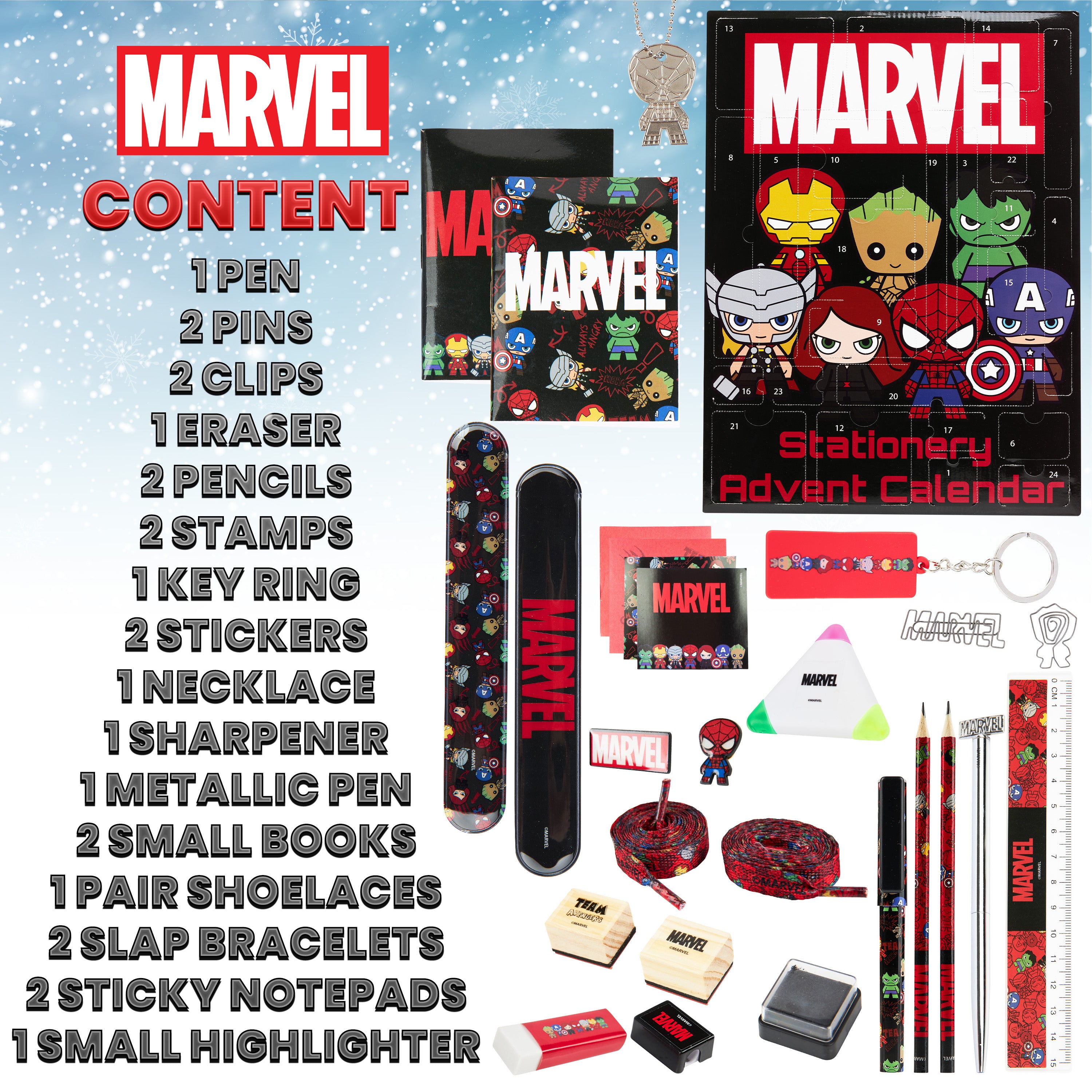 Marvel Avengers Advent Calendar 2023 for Kids - Get Trend