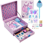 Disney Stitch Notebook Stationery Set Kids Teens Diary DIY Journal Kit - Get Trend