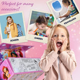 Disney Princess Kids Art Set, Colouring Pencils Pens Crayons Art Supplies in Art Box 30 Plus - Get Trend