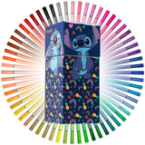 Disney Stitch Colouring Pens for Kids Felt Tip Pens Art Supplies - Stitch Gifts (Blue)