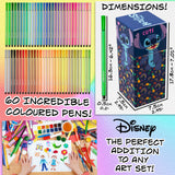 Disney Stitch Colouring Pens for Kids Felt Tip Pens Art Supplies - Stitch Gifts (Blue)