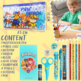 Paw Patrol Kids Pencil Case with Stationery Included School Supplies - Gifts for Kids