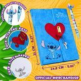 Disney Stitch A5 Secret Diary & Pen Set Stitch Gifts (Stitch Lock)
