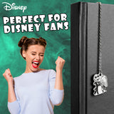 Disney Metal Bookmarks with Gift Box Metal Bookmark with Inspirational Quote and Charm