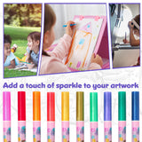 Disney Stitch  Glitter Gel Pens for Kids, Coloured Pens Pack of 10s - Kids Gifts