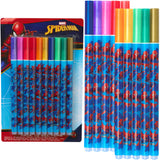 Spiderman Gel Pens for Kids, Coloured Pens Pack of 10 School Supplies - Kids Gifts