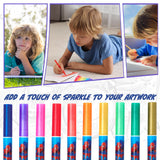 Spiderman Gel Pens for Kids, Coloured Pens Pack of 10 School Supplies - Kids Gifts