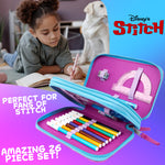 Disney Filled Pencil Case with Stationery for Kids, School Supplies - Get Trend