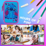 Disney Filled Pencil Case with Stationery for Kids, School Supplies - Get Trend