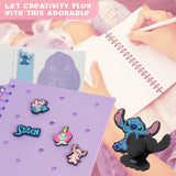 Disney Stitch A5 Diary and Stationery Set with Customisable Character Pins